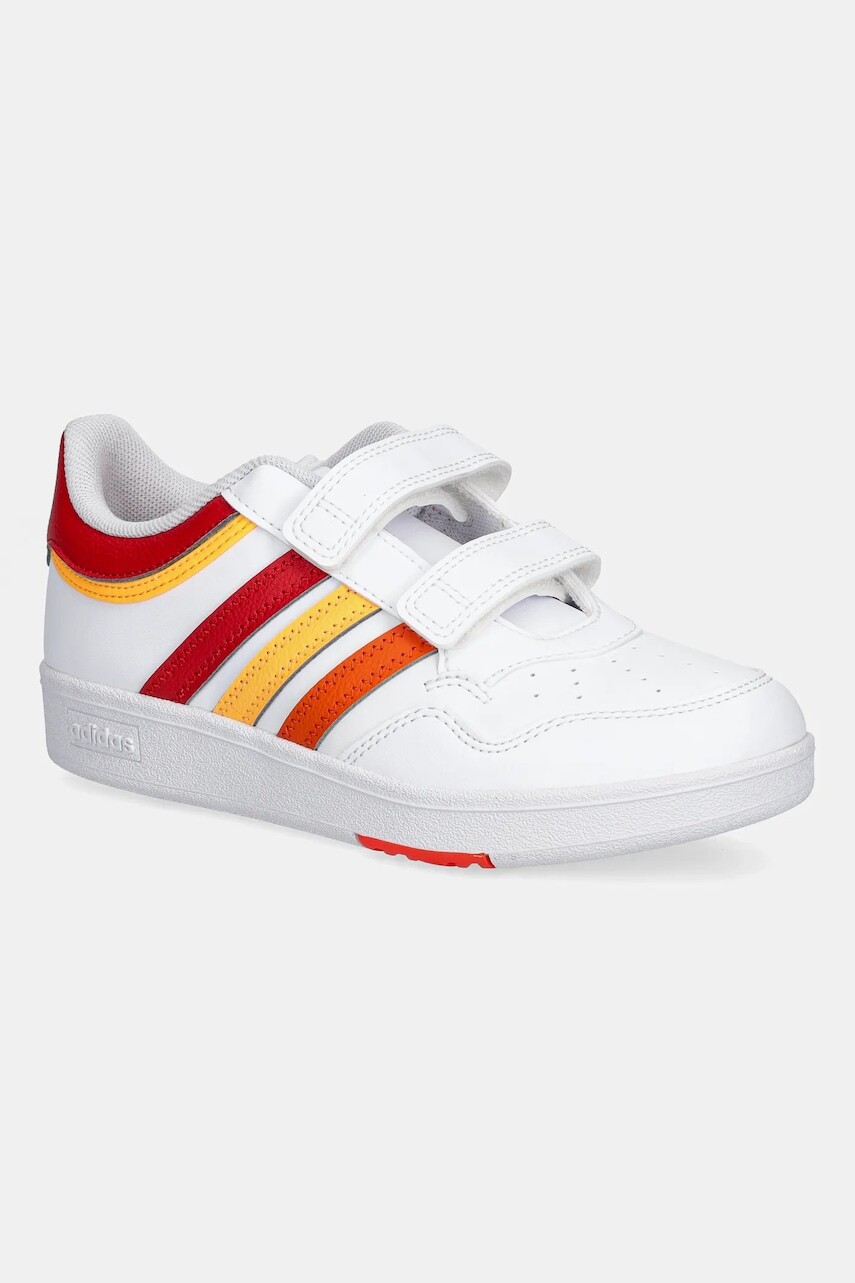 Detské tenisky adidas Originals HOOPS 4.0 biela farba, JQ7866