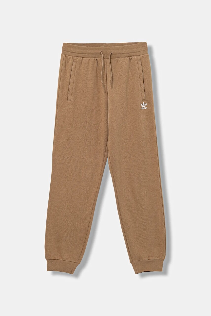 Detské tepláky adidas Originals béžová farba, jednofarebné, JX2753