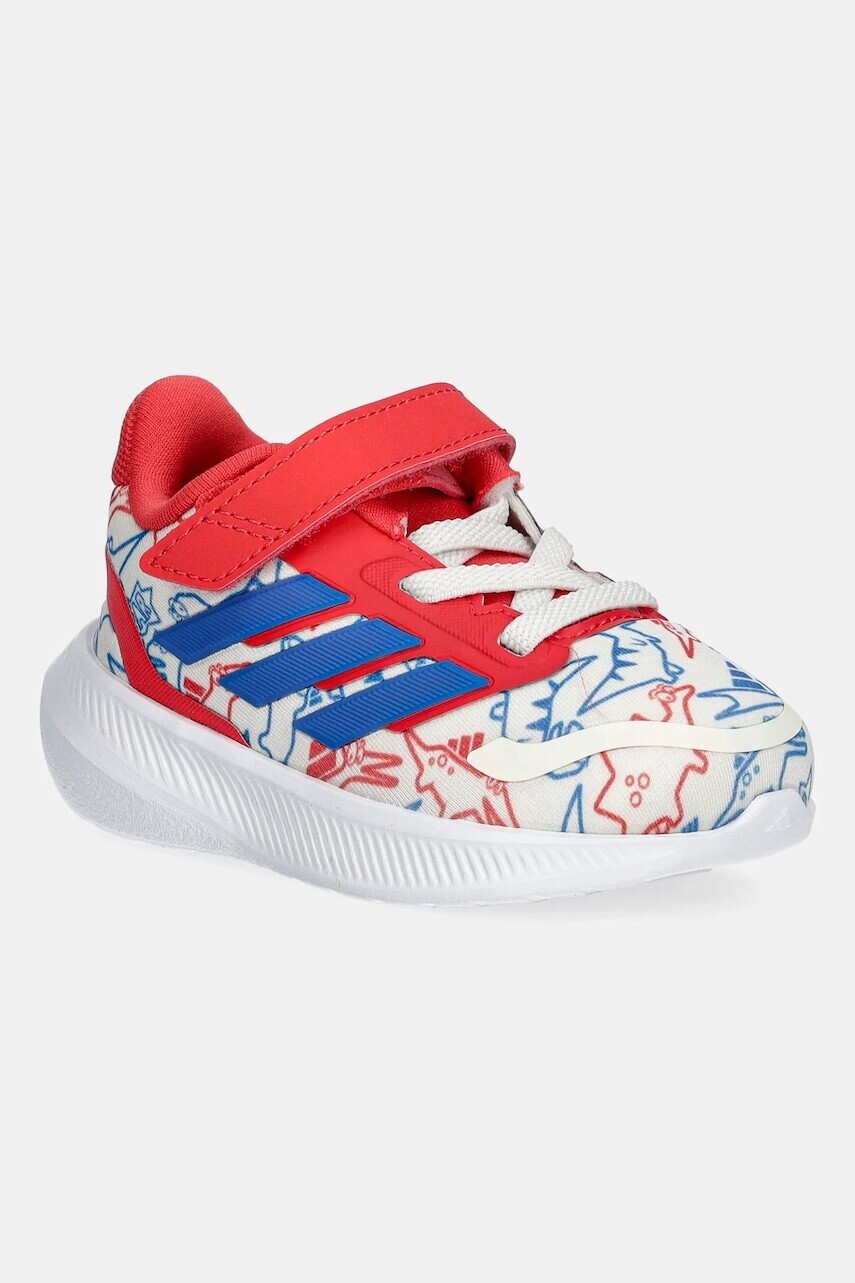 Detské tenisky adidas RUNFALCON DINO červená farba, JP6168