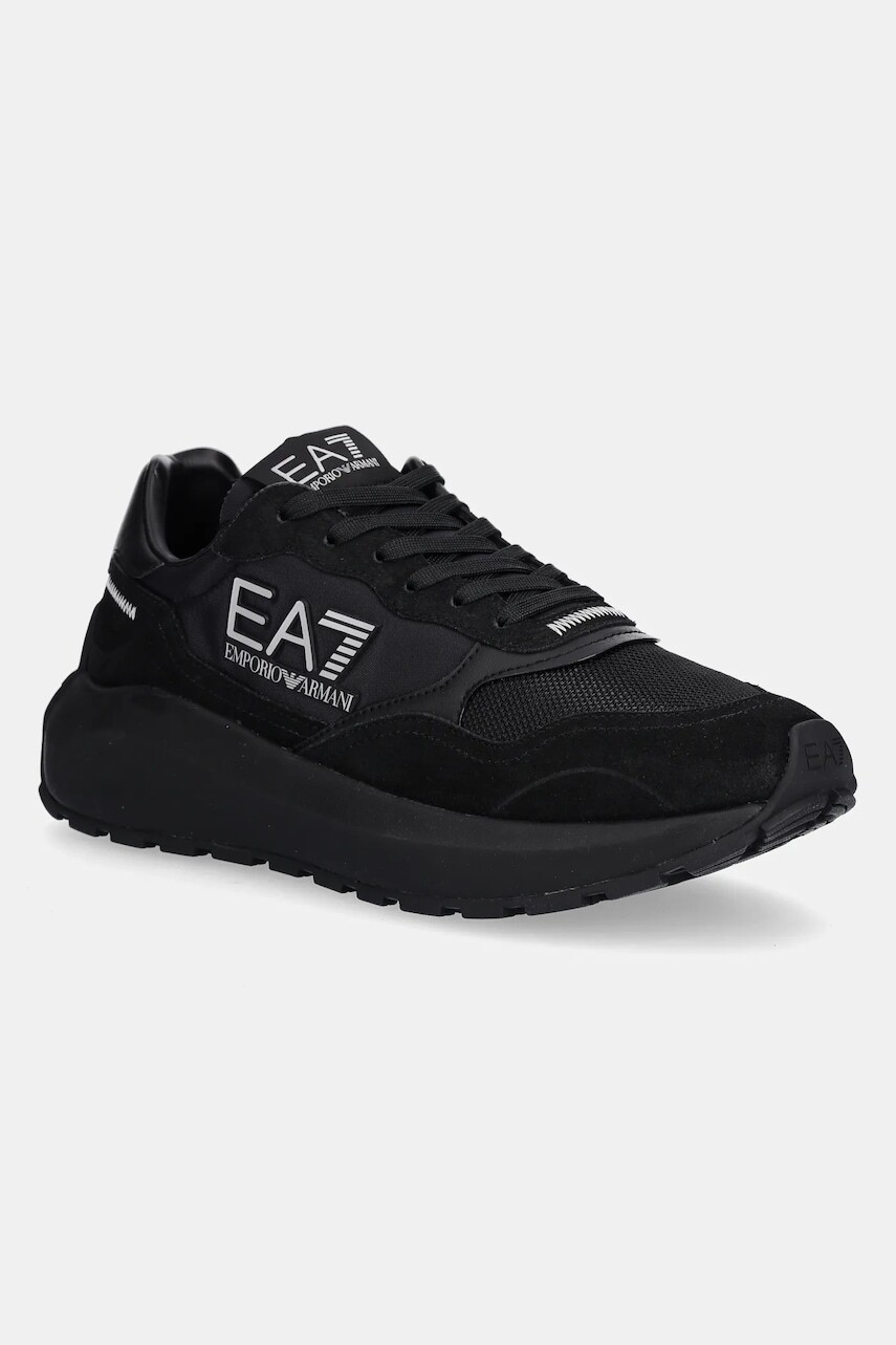 Tenisky EA7 Emporio Armani čierna farba, AF18616.7X000341.MZ186