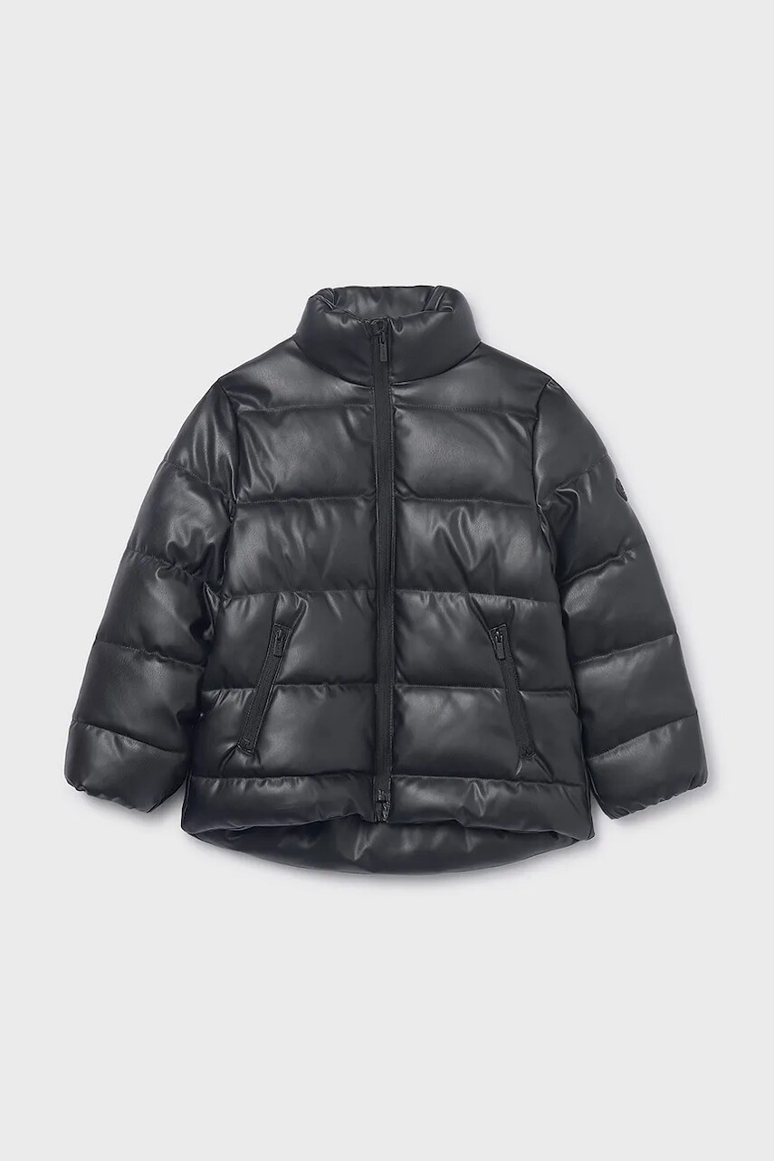 Detská bunda Mayoral čierna farba, 7438