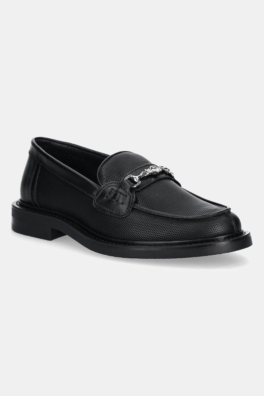 Mokasíny Filling Pieces Loafer Aten čierna farba, 44226591861