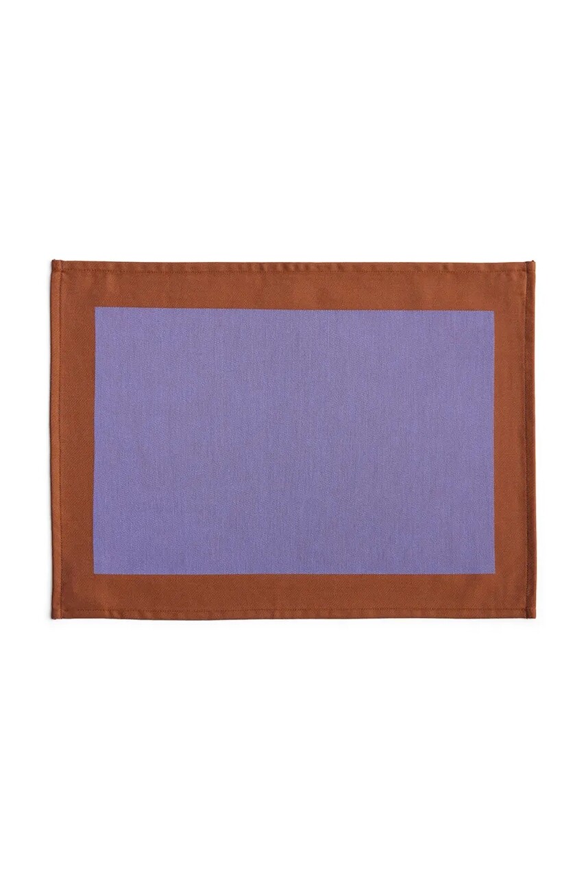 Prestieranie pod tanier HAY Ram 43 x 31 cm fialová farba