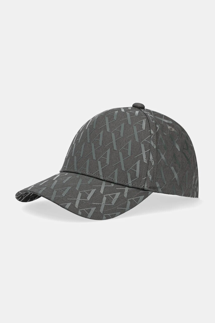 Bavlnená šiltovka Armani Exchange zelená farba, 954229 CC813