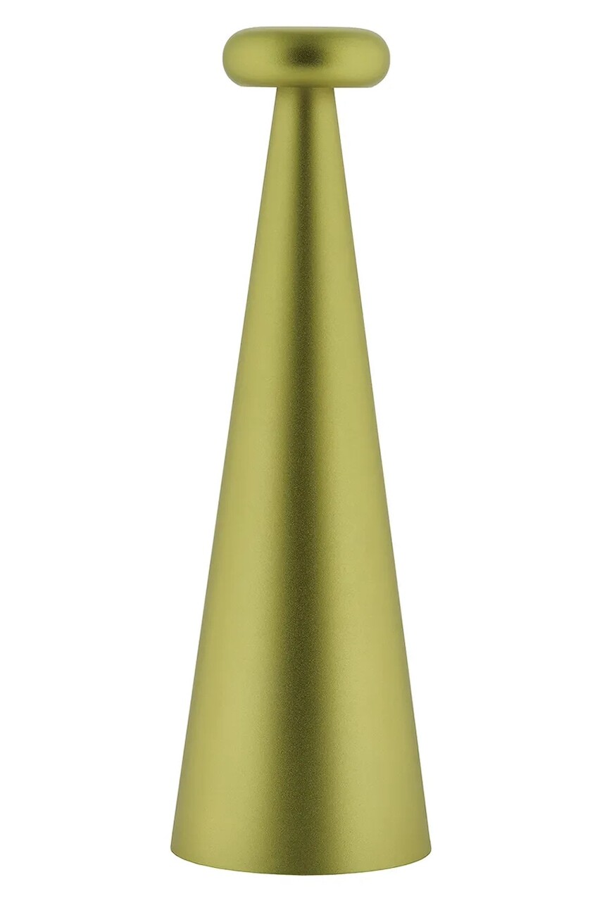 Bezdrôtová led stolná lampa Alessi Bedin 26,1 cm zelená farba