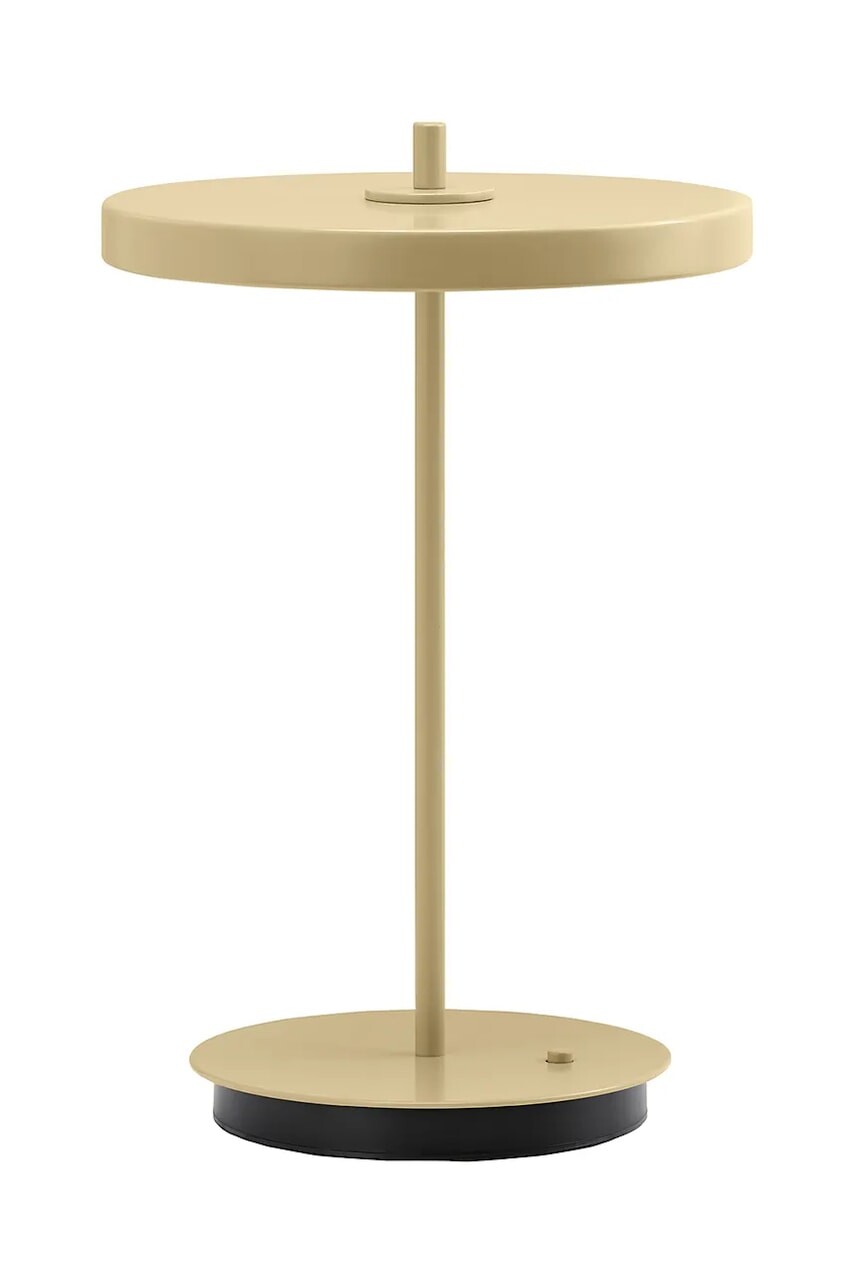 Bezdrôtová led stolná lampa Umage Asteria Move 30,6 cm žltá farba
