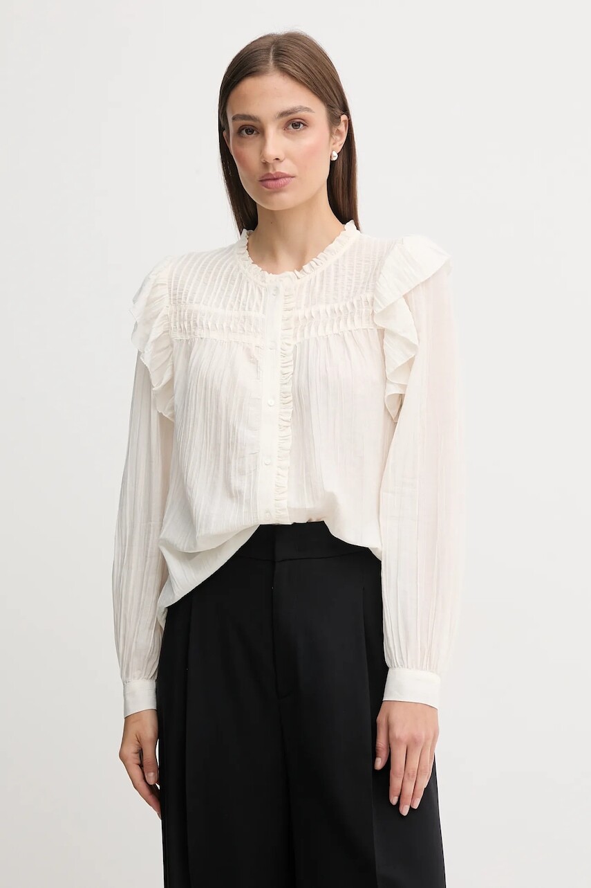 Košeľa Pepe Jeans béžová farba, regular, PL3051259