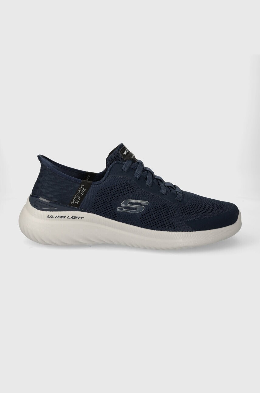 Tréningové topánky Skechers BOUNDER 2.0 tmavomodrá farba