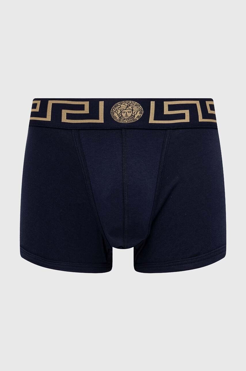 Boxerky Versace pánske, tmavomodrá farba, AU10026 A232741