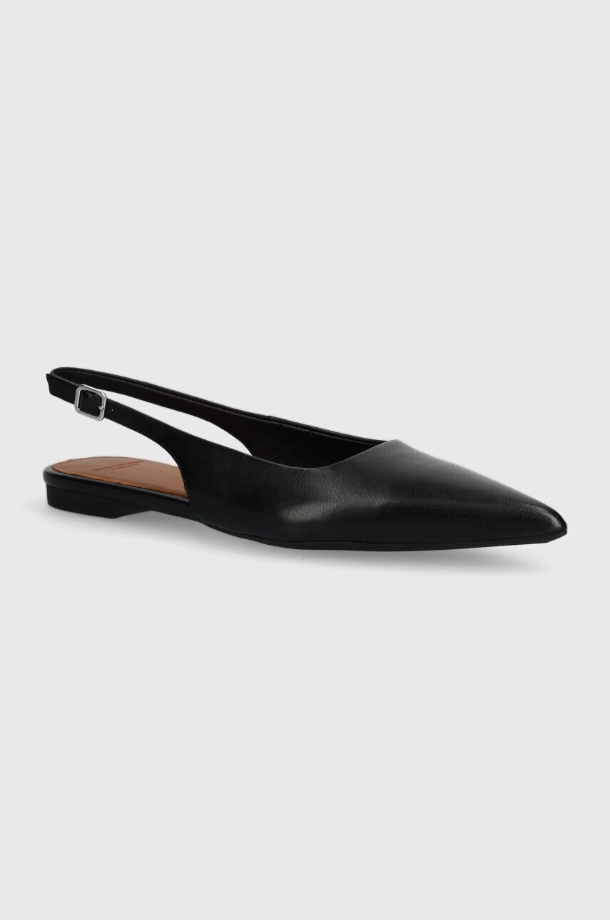 Kožené balerínky Vagabond Shoemakers HERMINE HERMINE čierna farba, s otvorenou pätou, 5733-101-20
