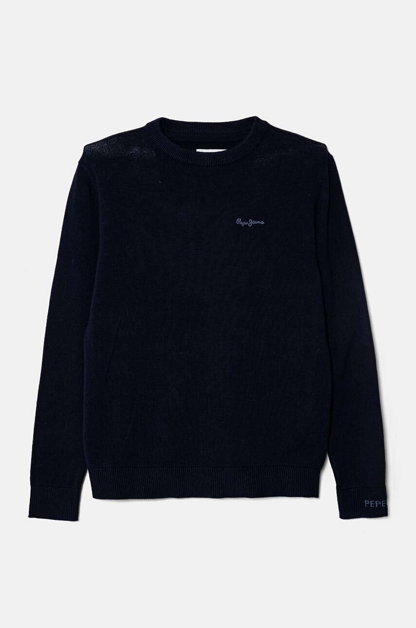 Detský bavlnený sveter Pepe Jeans TOTTENHAM CREW tenký, PB701224