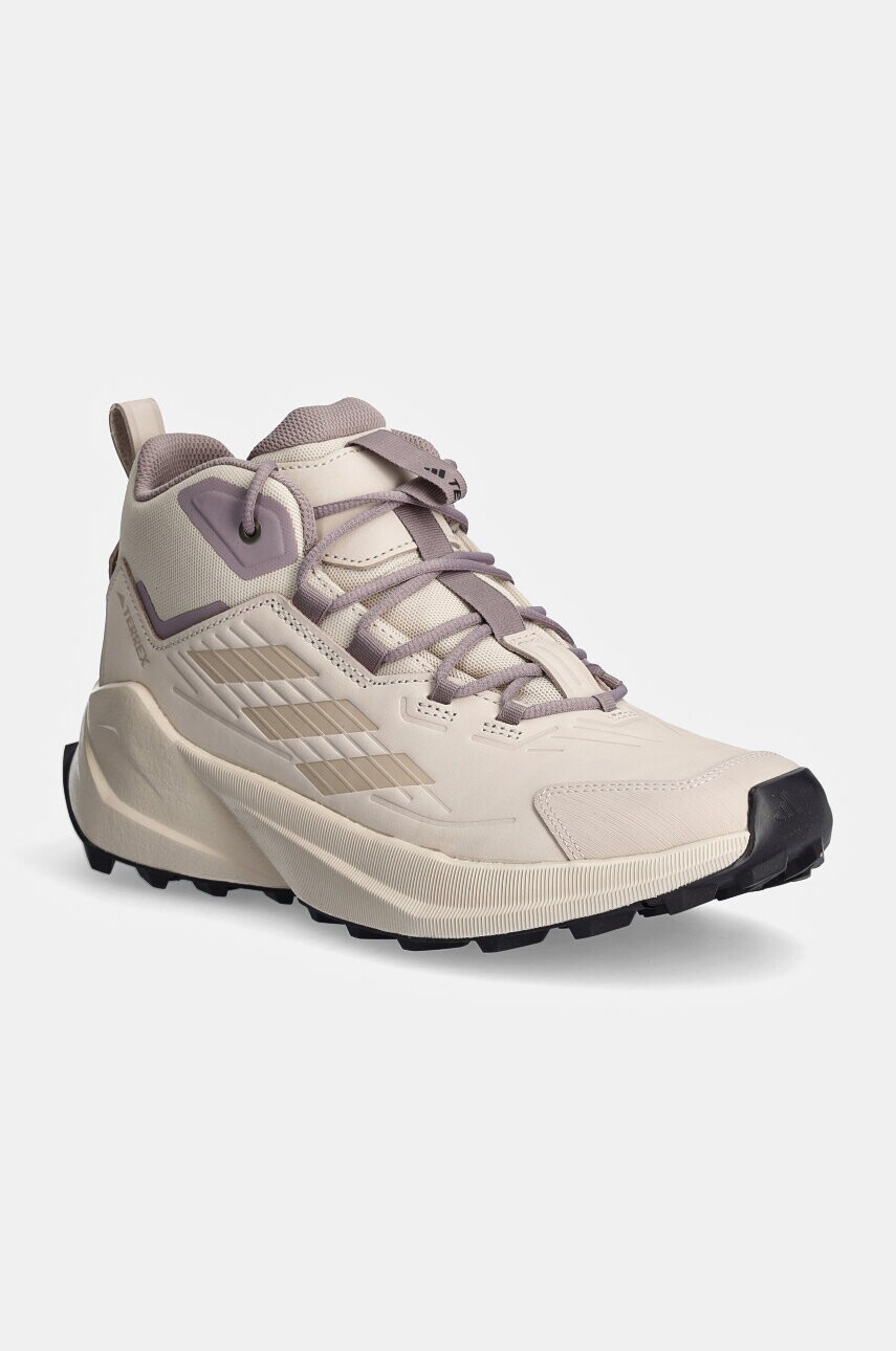 Topánky adidas TERREX Trailmaker 2 Mid dámske, béžová farba, jemne zateplené, ID0891