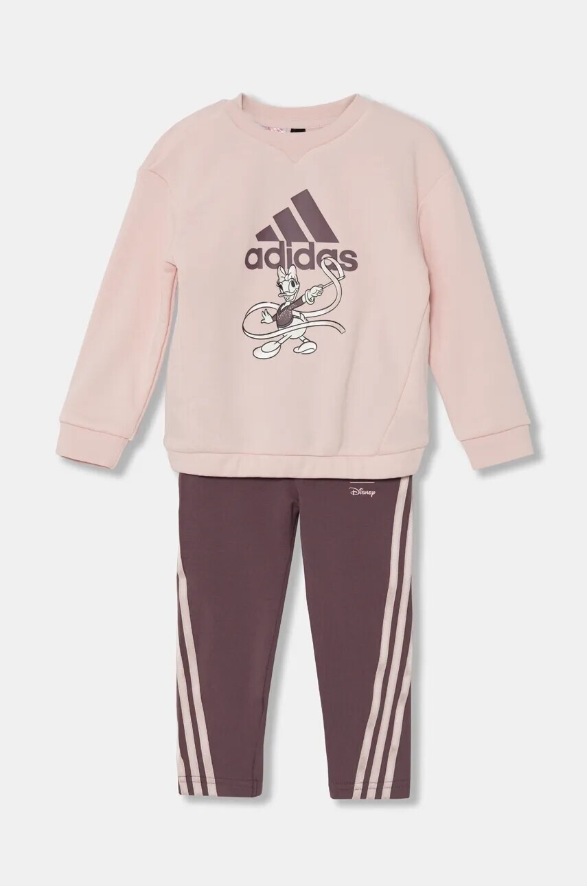 Detská súprava adidas x Disney ružová farba, JG1256