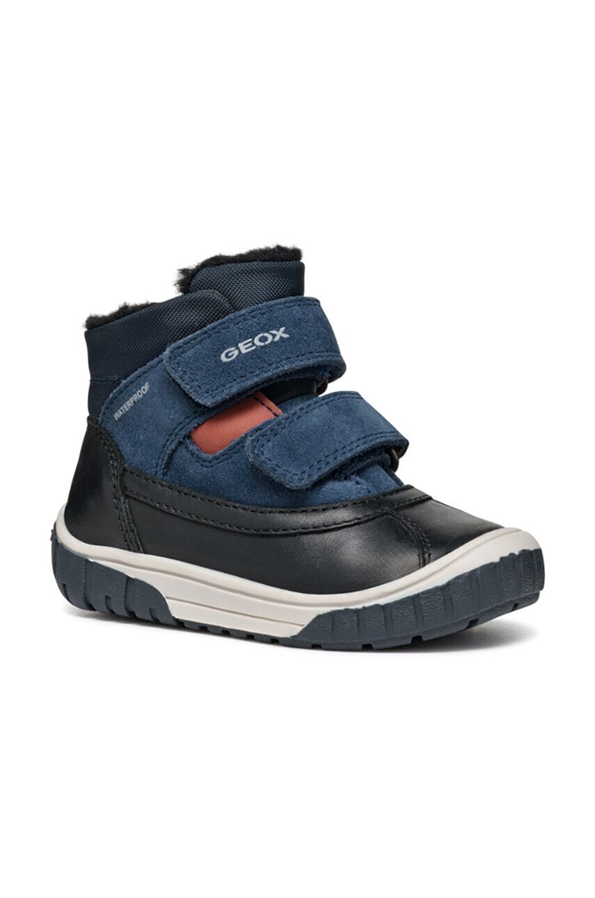 Detské zimné topánky Geox OMAR WPF tmavomodrá farba, B462DC.022FU