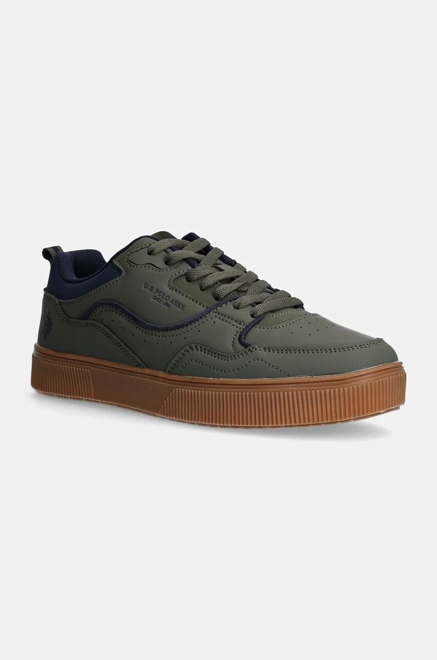 Tenisky U.S. Polo Assn. ELVIS zelená farba, ELVIS001M/DU1