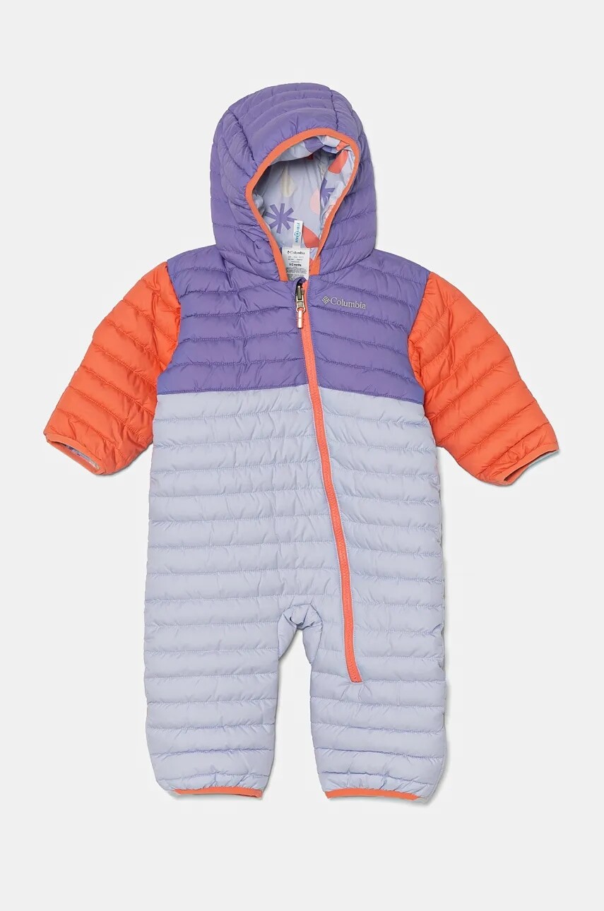 Overal pre bábätká Columbia Powder Lite Reversible Bunting fialová farba, 2088751