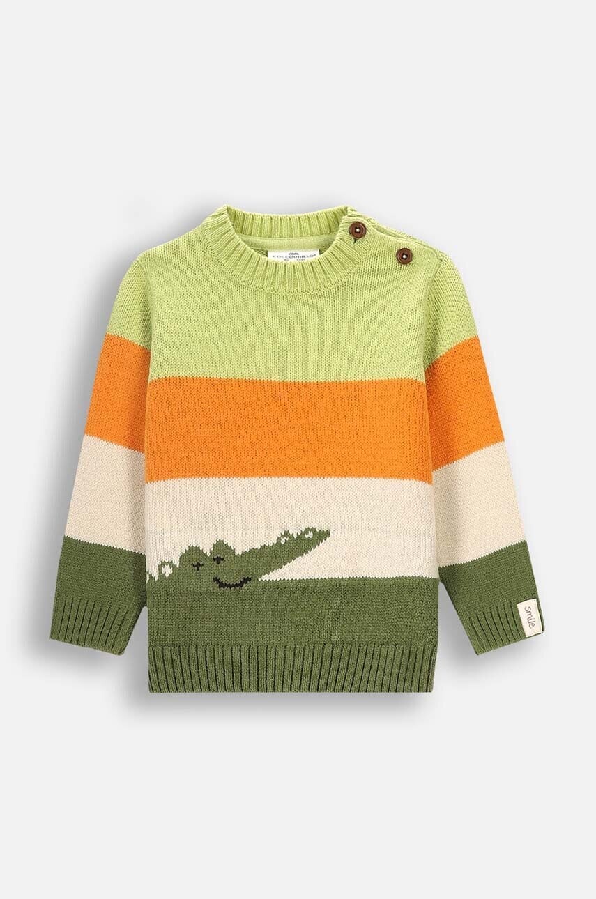 Sveter pre bábätká Coccodrillo SMILE BOY NEWBORN