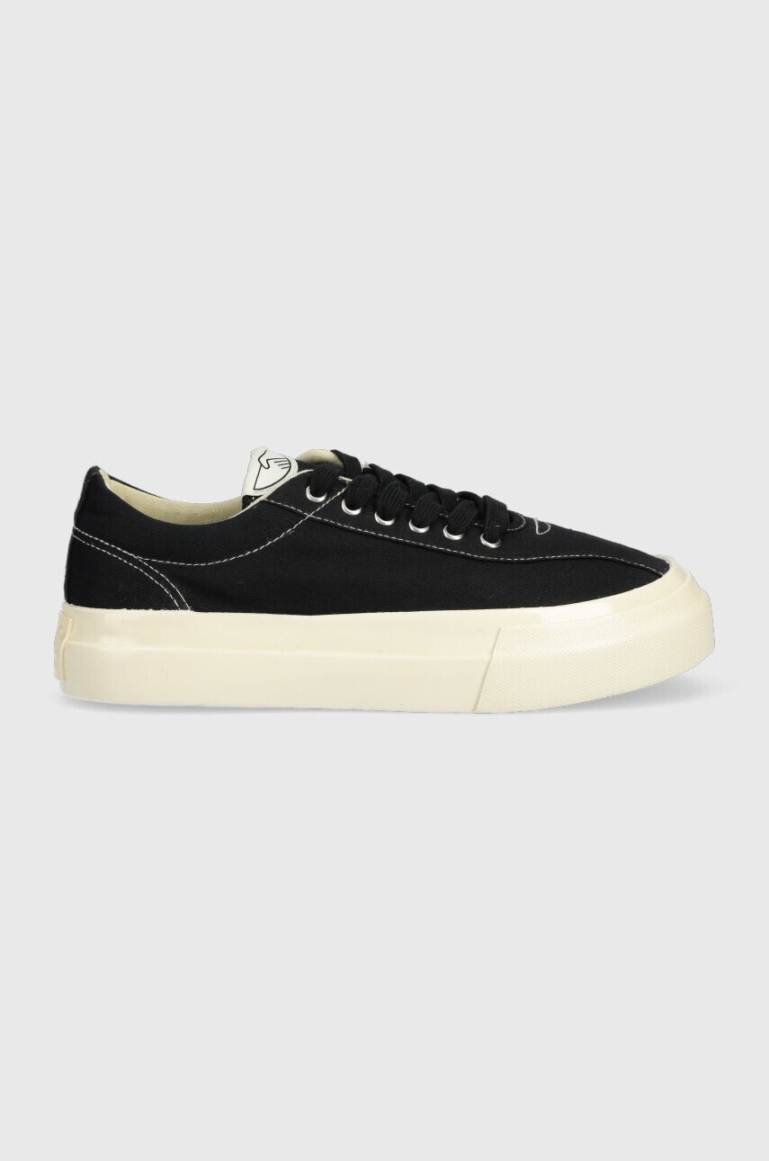 Tenisky S.W.C Dellow Canvas dámske, čierna farba, YB01012
