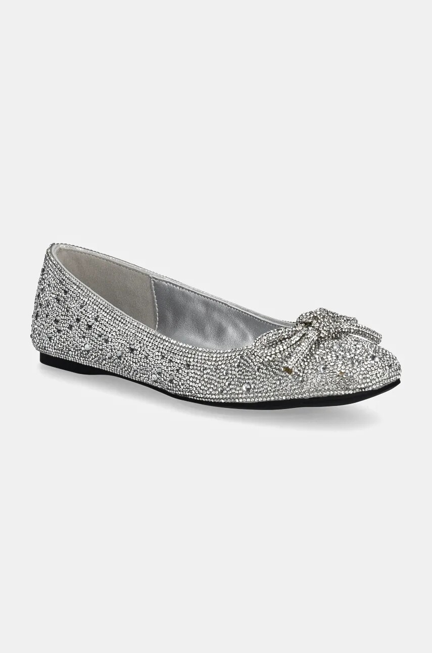 Baleríny Steve Madden Nilsa-R strieborná farba, SM11003518