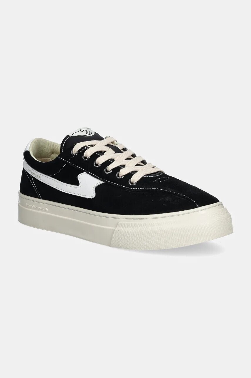 Semišové tenisky Stepney Workers Club Dellow S-Strike Cup Suede čierna farba, YA25015