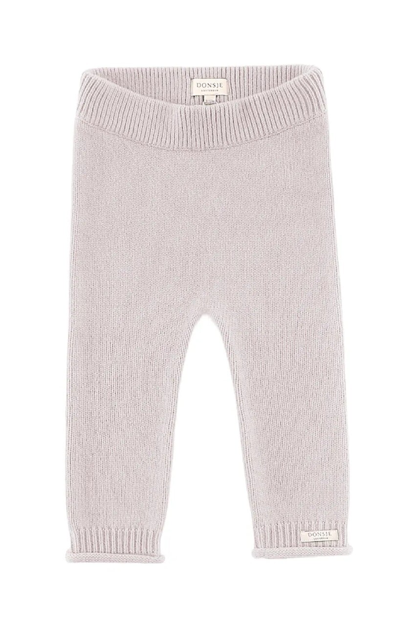 Vlnené detské legíny Donsje Trig Merino Wool Trousers ružová farba, jednofarebné, 3034800