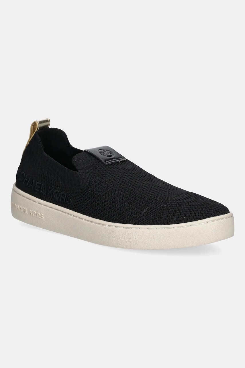 Tenisky MICHAEL Michael Kors Juno dámske, čierna farba, 43R5JUFPAD.001
