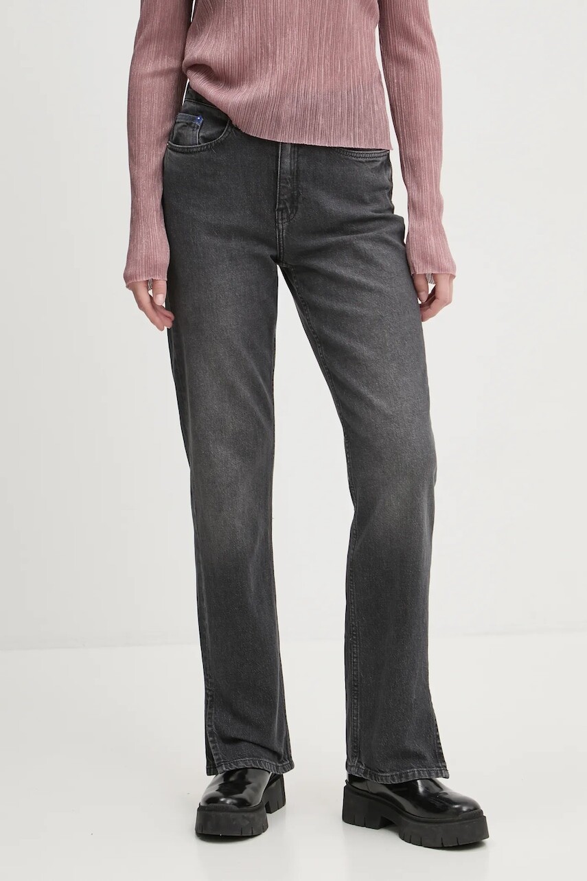 Rifle Karl Lagerfeld Jeans dámske, vysoký pás, A1W10029