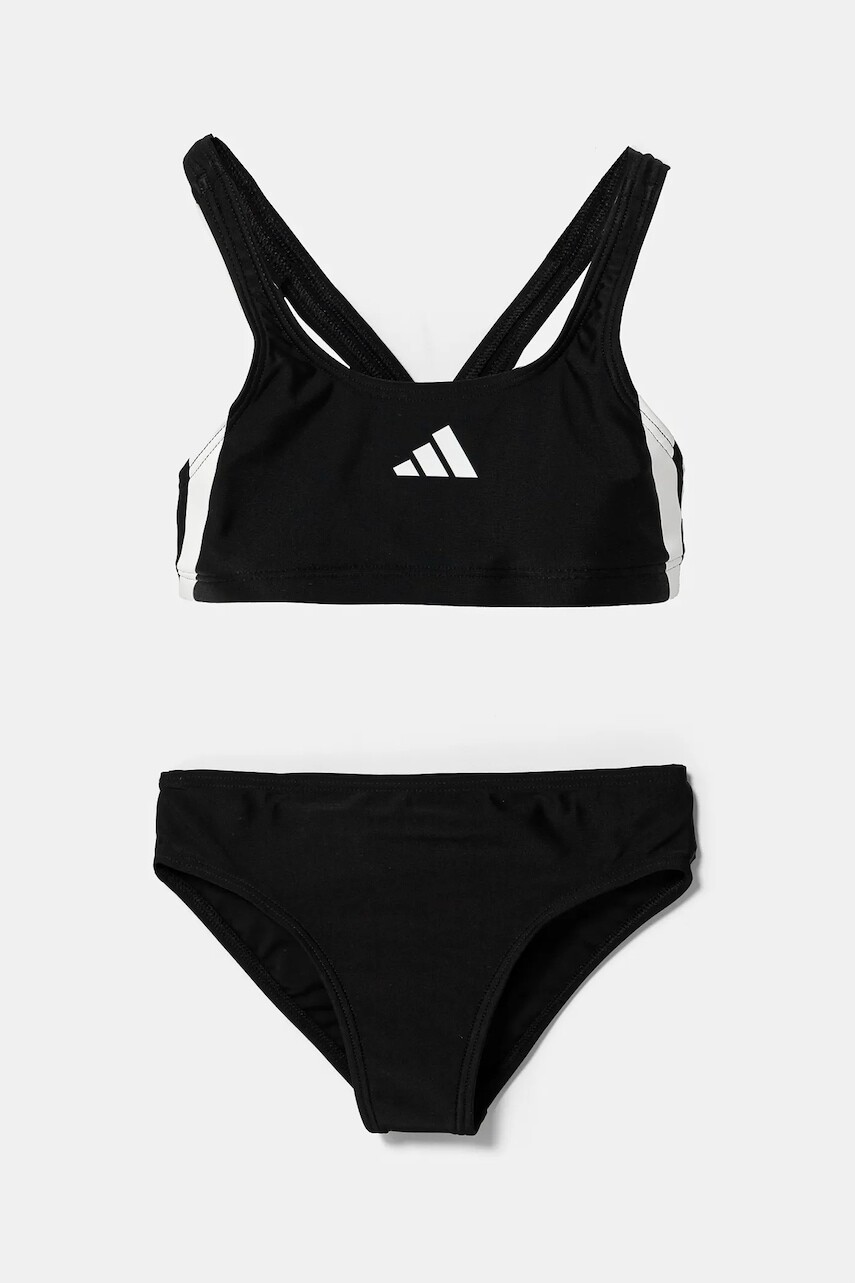 Dvojdielne detské plavky adidas Performance čierna farba, JN6581