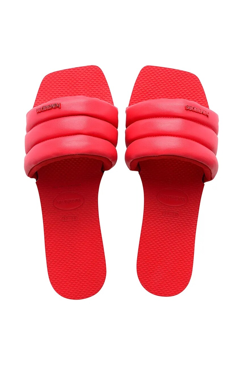 Šľapky Havaianas YOU MILAN dámske, červená farba, 4148312-2090