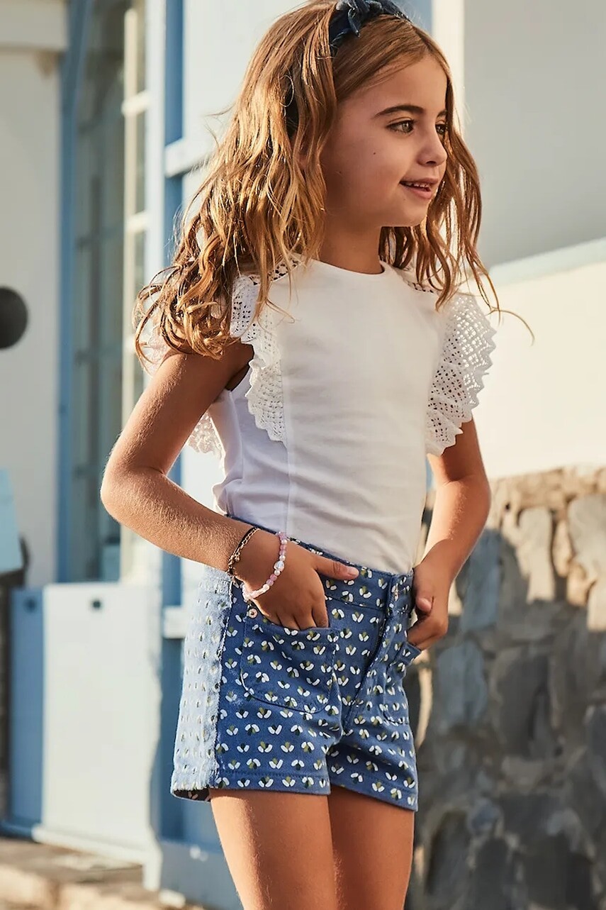 Detské krátke nohavice Mayoral vzorované, 3204