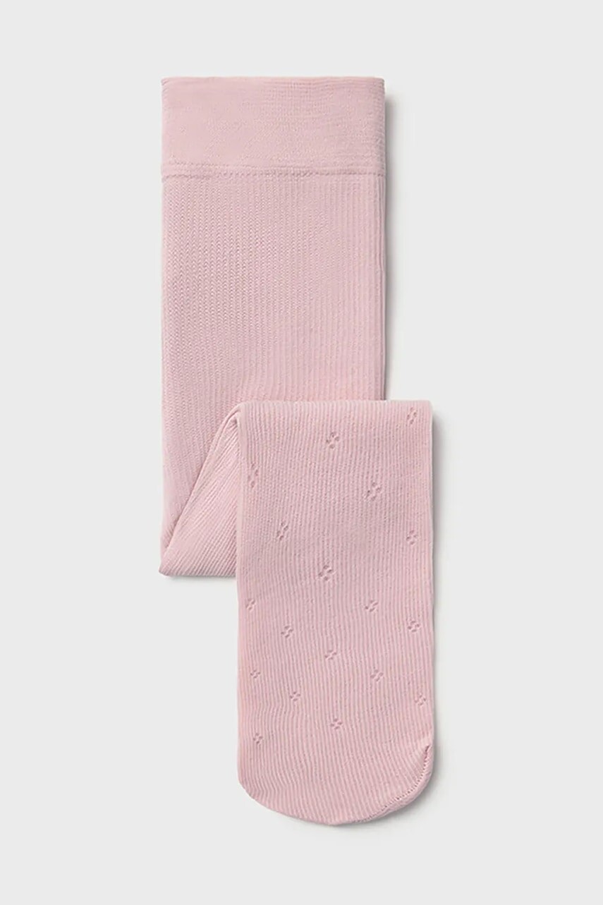 Detské pančuchy Mayoral Newborn ružová farba, 9855