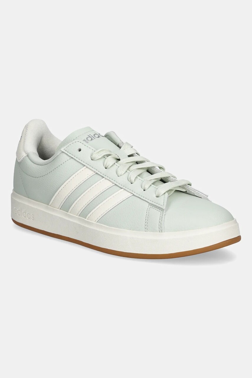 Tenisky adidas Grand Court 2.0 zelená farba, JH8679