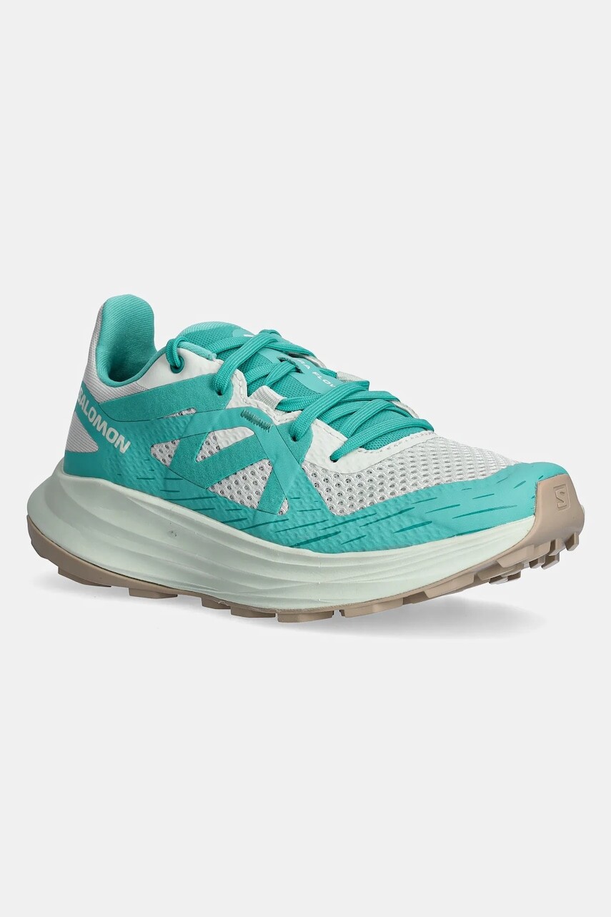 Topánky Salomon Ultra Flow dámske, tyrkysová farba, L47763700