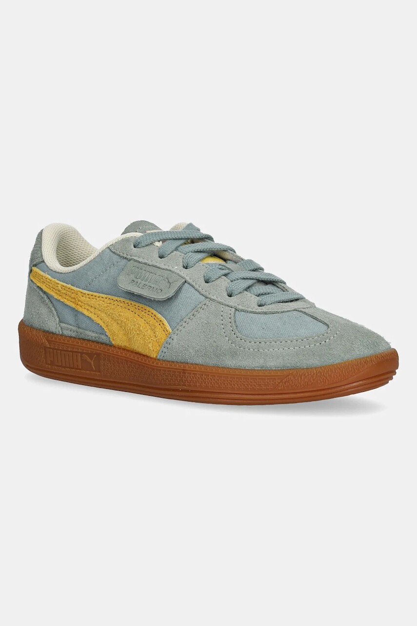 Tenisky Puma Palermo Weathered zelená farba, 401722