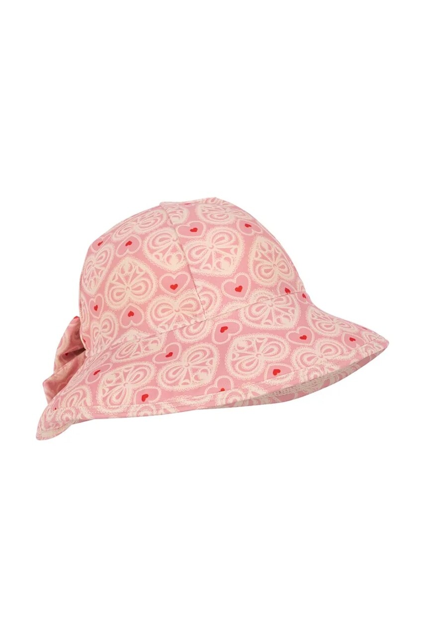 Klobúk Konges Sløjd EDITH SWIM HAT GRS ružová farba, KS102685