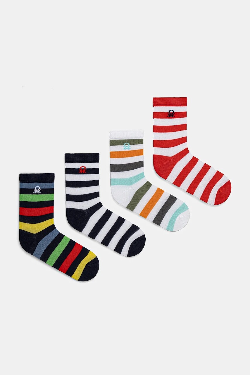 Detské ponožky United Colors of Benetton 4-pak viac farieb, 6AO307048