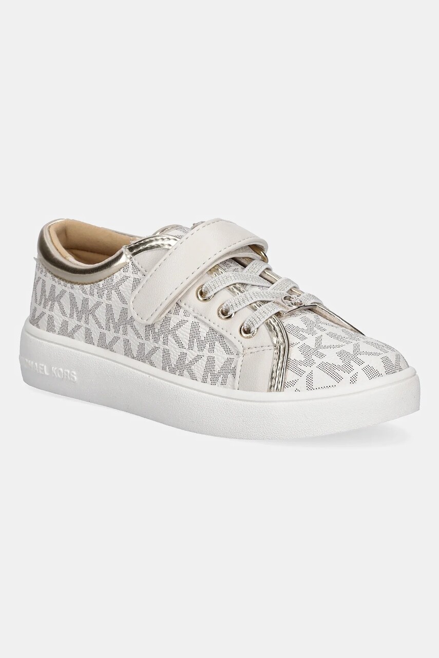 Detské tenisky Michael Kors JEM RALLEY PS béžová farba, MK02484256