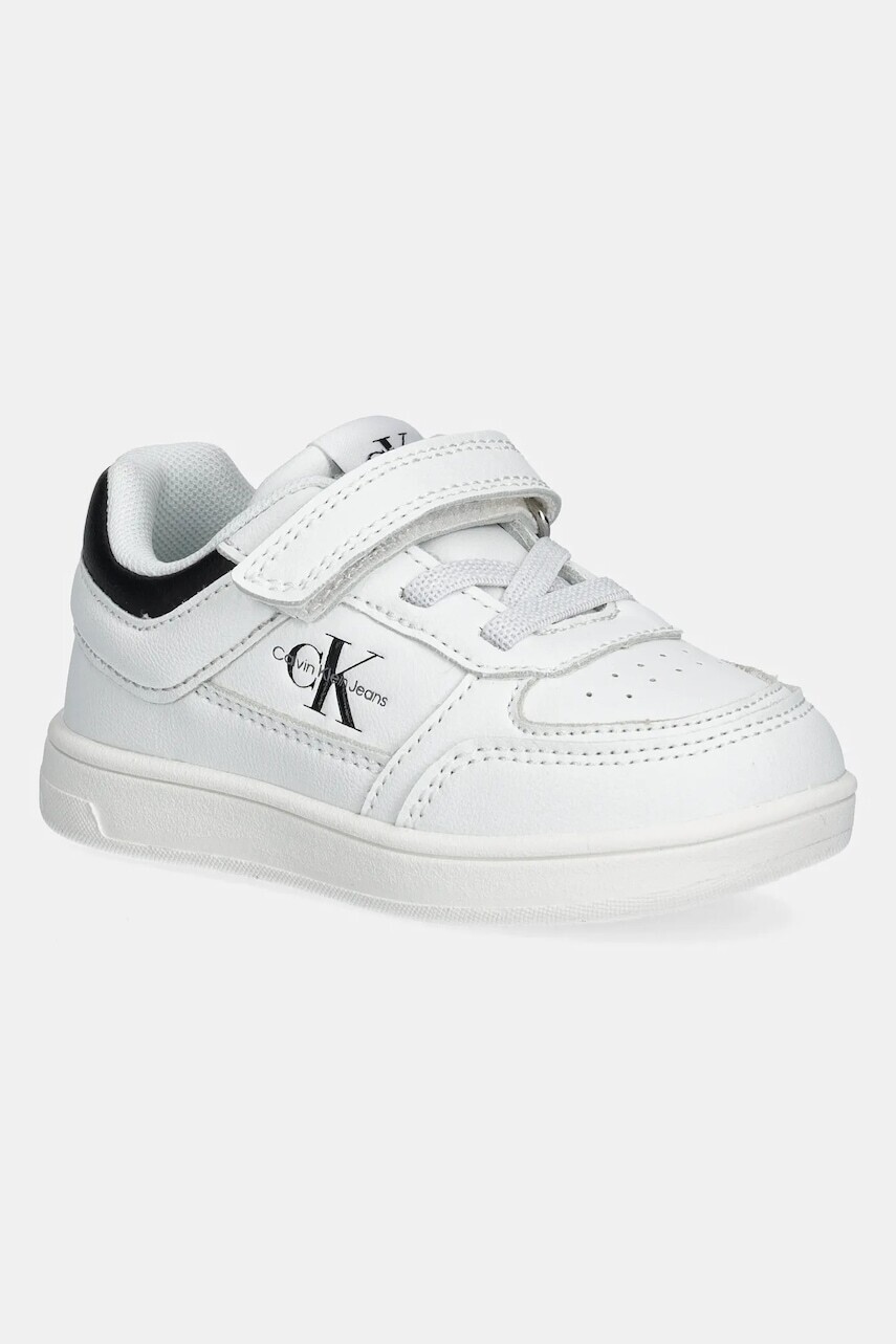 Detské tenisky Calvin Klein Jeans biela farba, V1X9-82077
