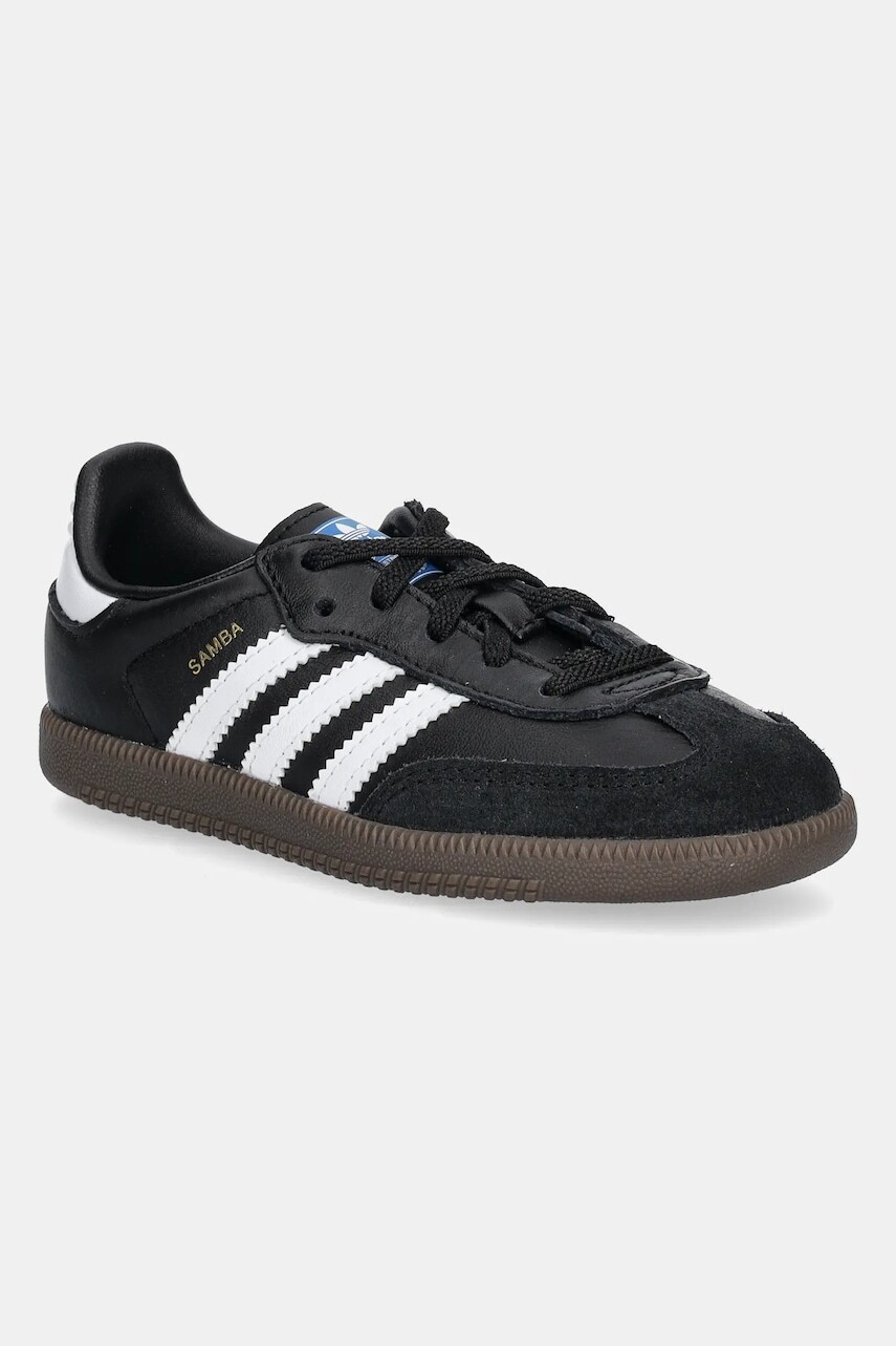 Detské tenisky adidas Originals SAMBA OG čierna farba, IE3680