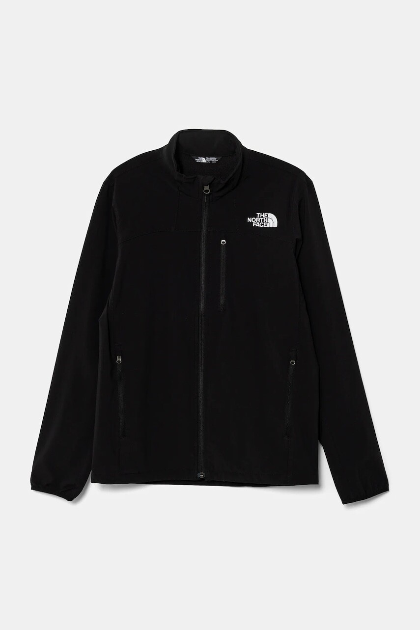 Detská bunda The North Face TEEN NIMBLE JACKET čierna farba, NF0A8AY6JK31
