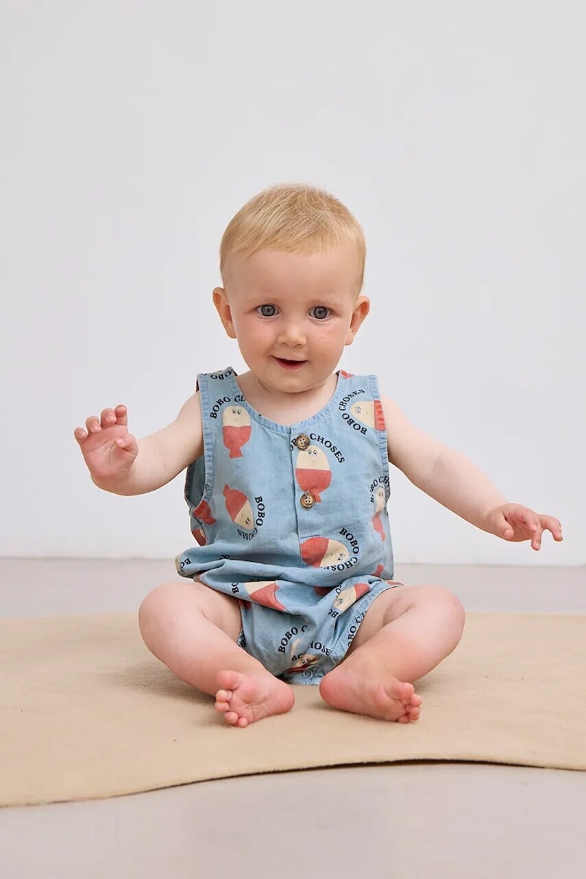 Detské bavlnené dupačky Bobo Choses Morning Egg 125AB077