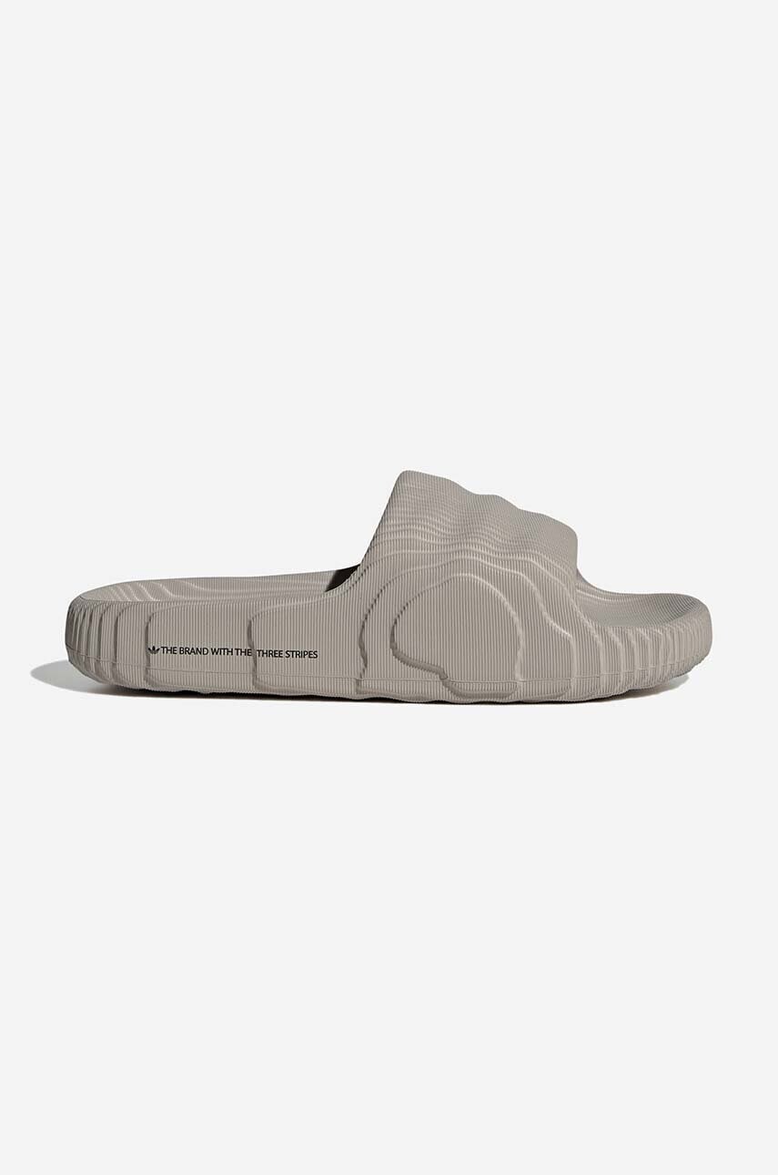 Šľapky adidas Orginals Adilette 22 HQ4670-grey, šedá farba