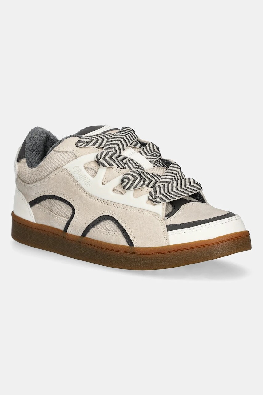 Topánky Buffalo Liberty Skate dámske, béžová farba, 1636417-CWGR