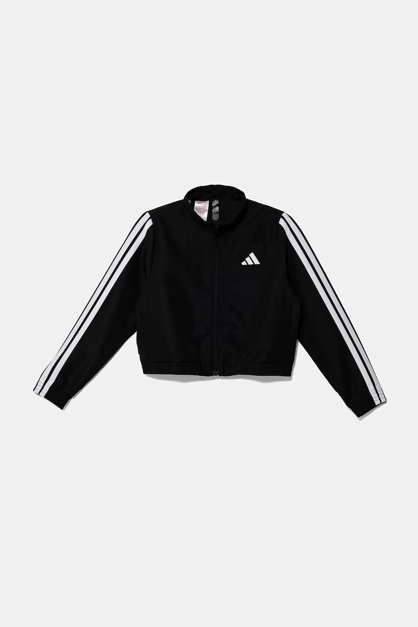 Detská bunda adidas čierna farba, JD6508