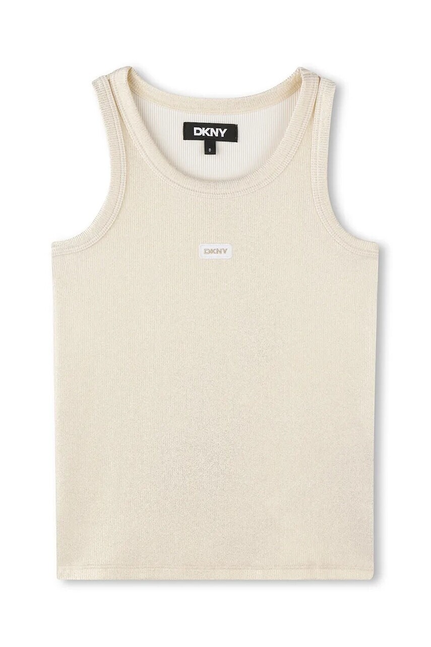 Detský top Dkny zlatá farba, D62286