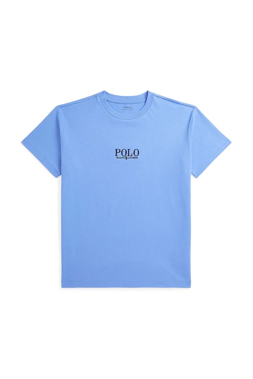 Detské bavlnené tričko Polo Ralph Lauren s nášivkou, 323964779004