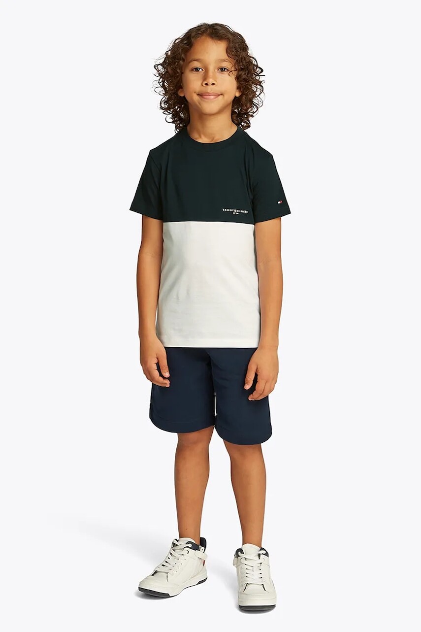 Detská súprava Tommy Hilfiger tmavomodrá farba, KB0KB09620