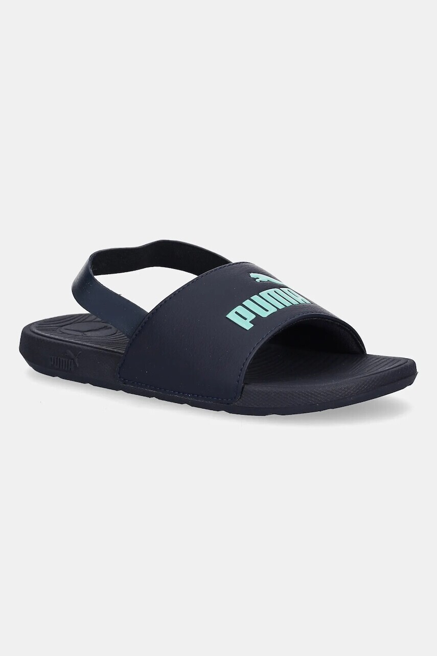 Detské sandále Puma Cool Cat 2.0 Backstrap AC PS tmavomodrá farba, 390900