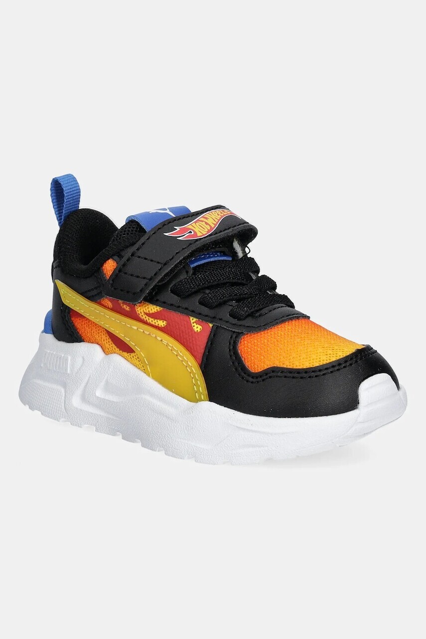 Detské tenisky Puma Trinity Lite Hot Wheels AC+ čierna farba, 401408