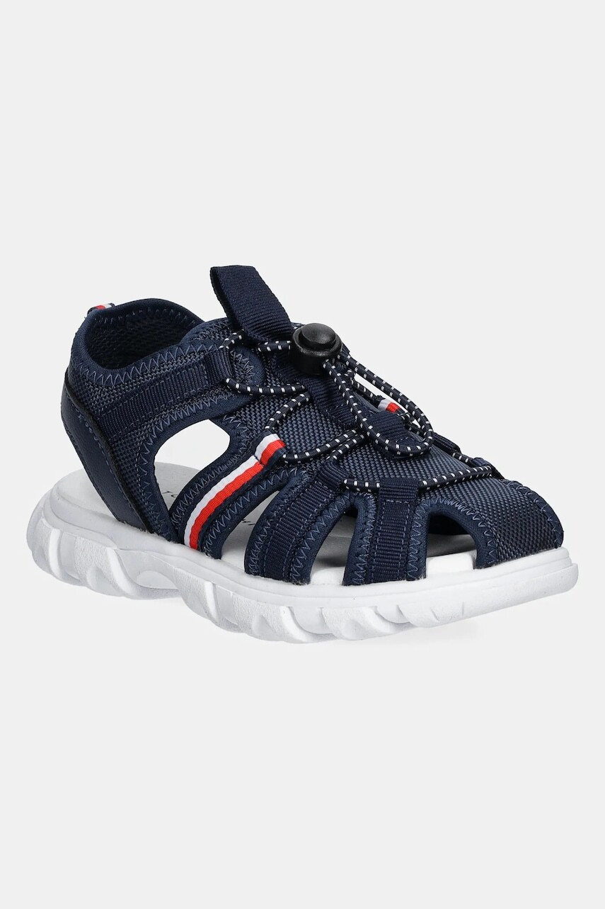 Detské sandále Tommy Hilfiger tmavomodrá farba, T1B2-33895